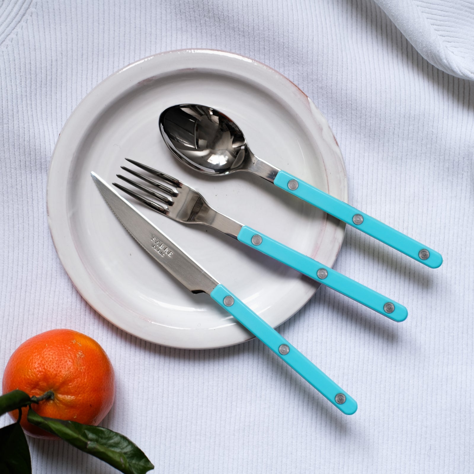 Bistrot Solid, Turquoise - Dessert knife