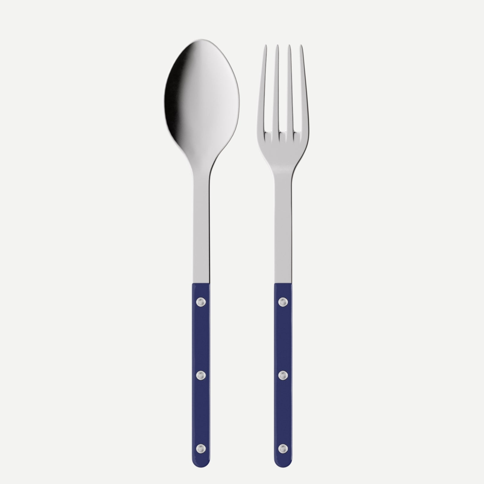 Bistrot Solid, Navy blue - Serving set