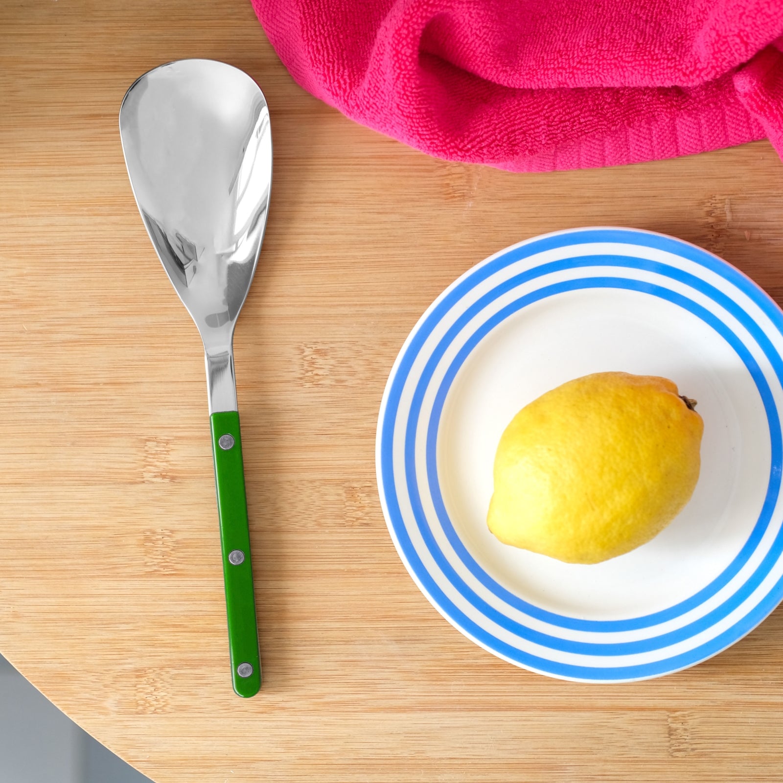 Bistrot Solid, Garden green - Rice spoon