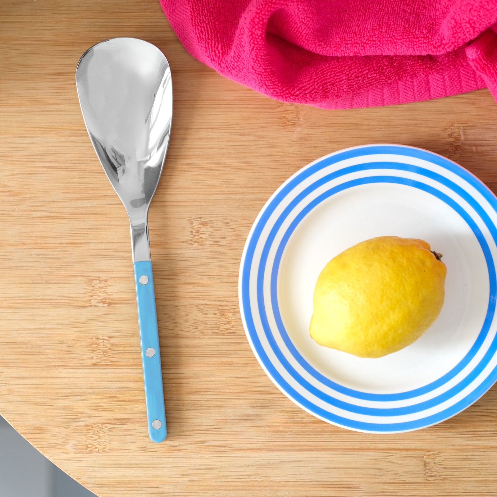 Bistrot Solid, Pastel blue - Rice spoon