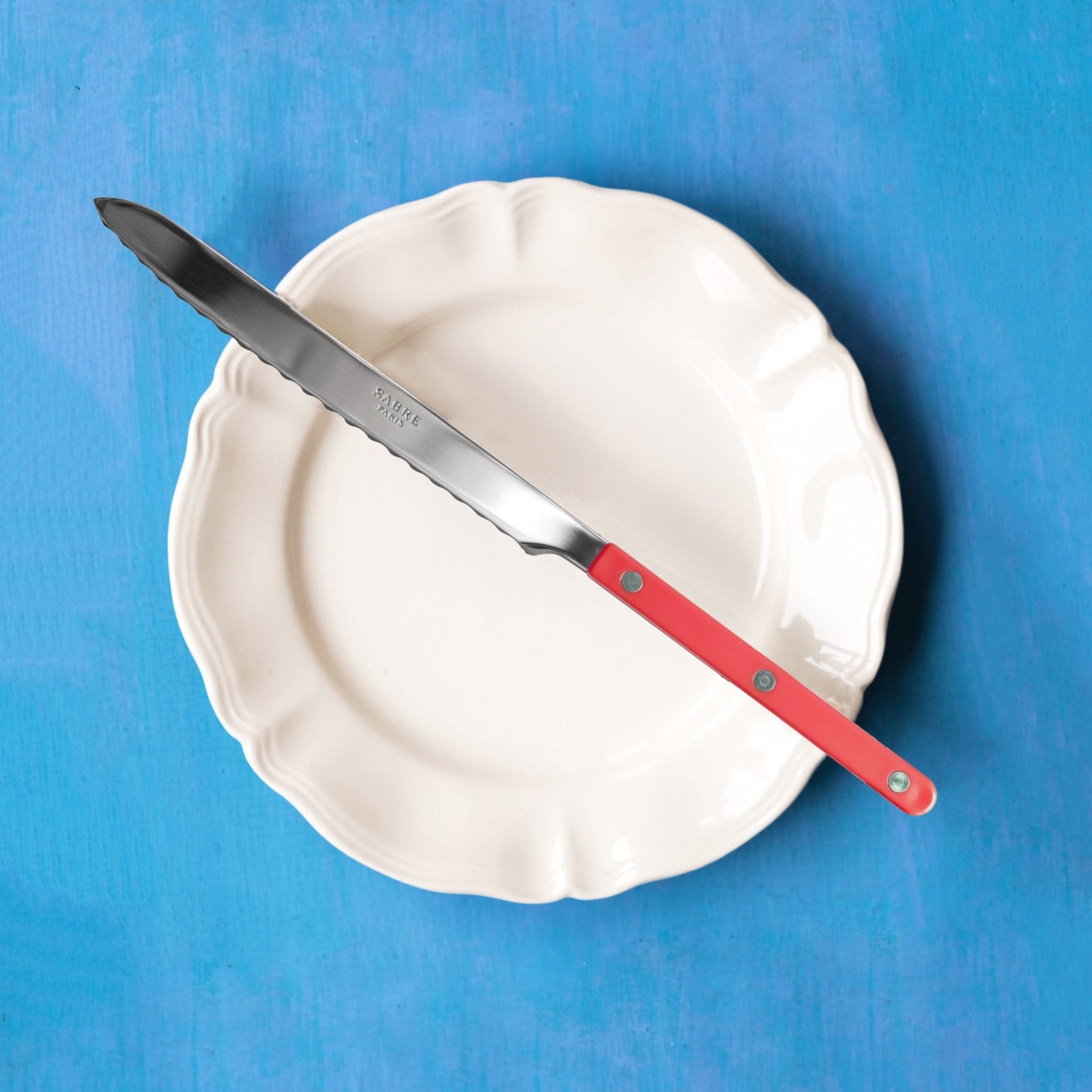 Bistrot Solid, Red - Bread knife