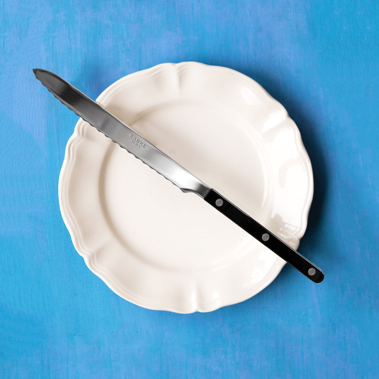 Bistrot Solid, Black - Bread knife