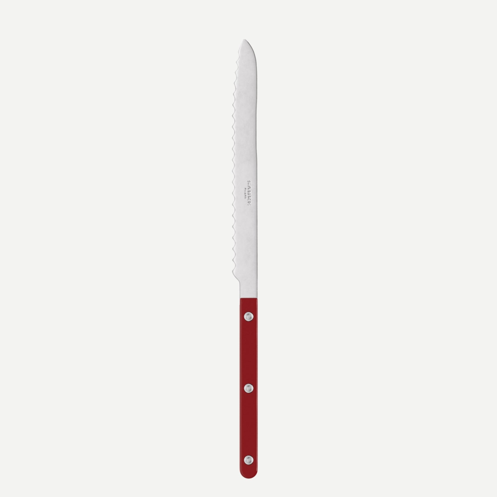 Bistrot Solid, Burgundy - Bread knife