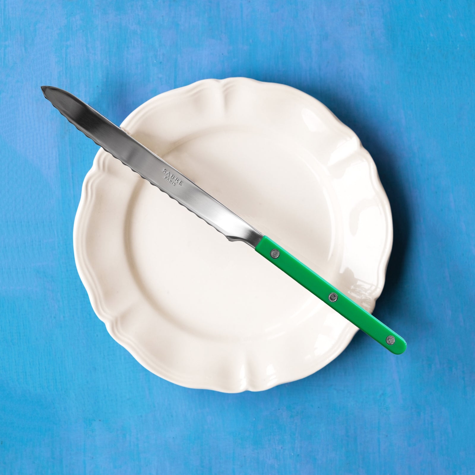 Bistrot Solid, Garden green - Bread knife