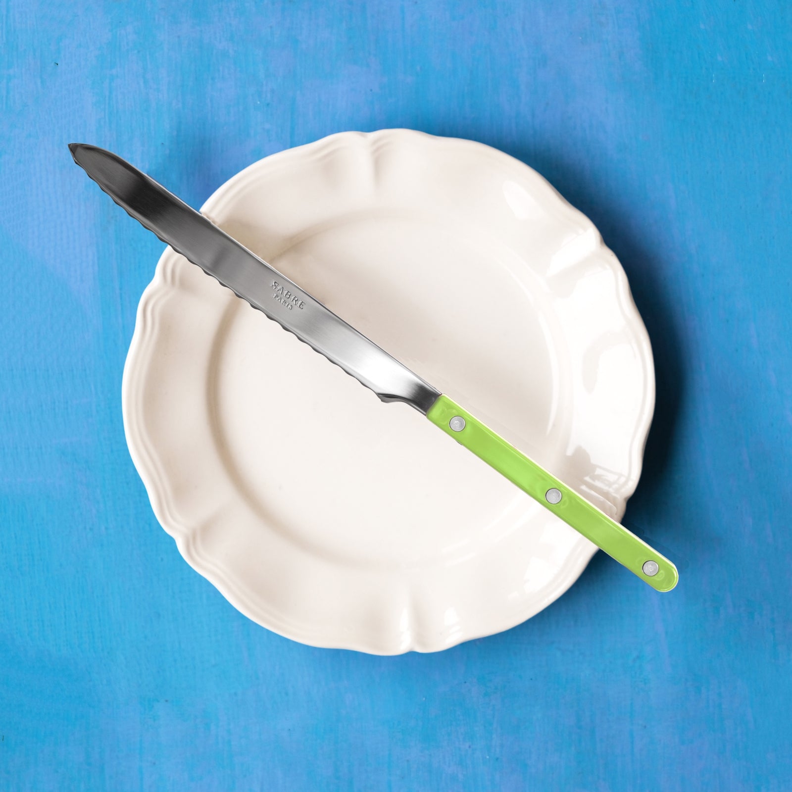 Bistrot Solid, Lime - Bread knife