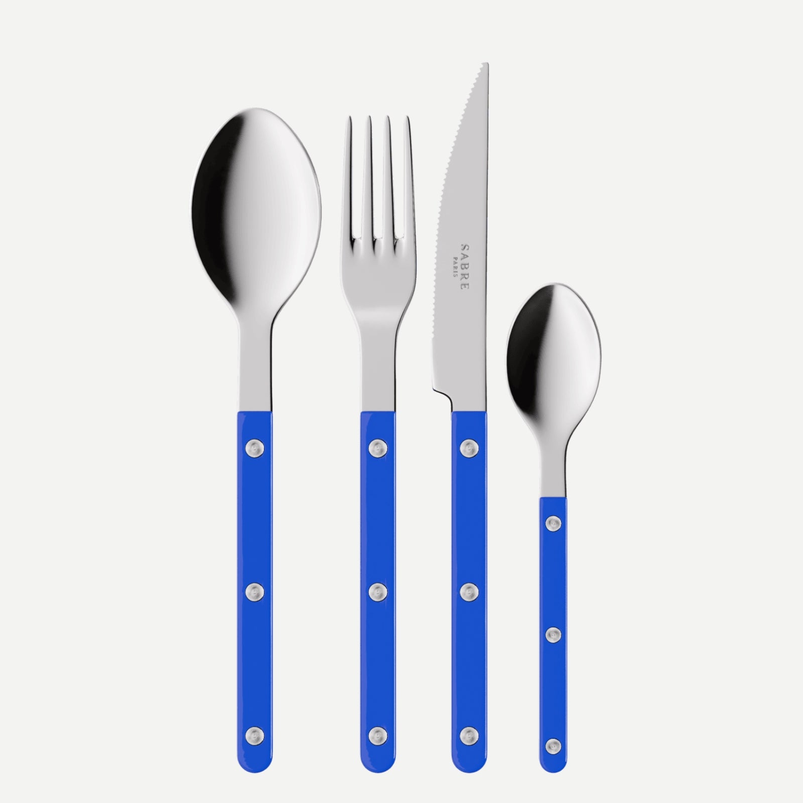 Bistrot Solid, Lapis blue - 24 pieces cutlery set