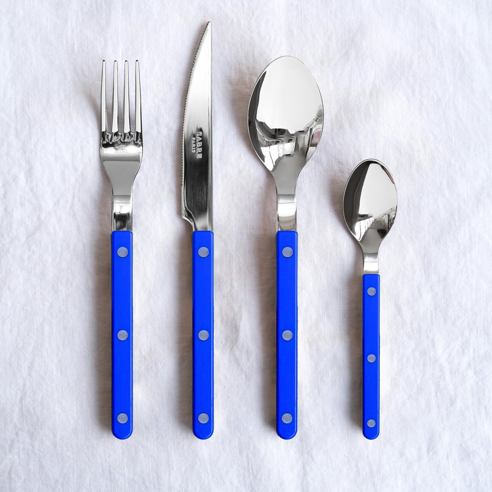 Bistrot Solid, Lapis blue - 24 pieces cutlery set