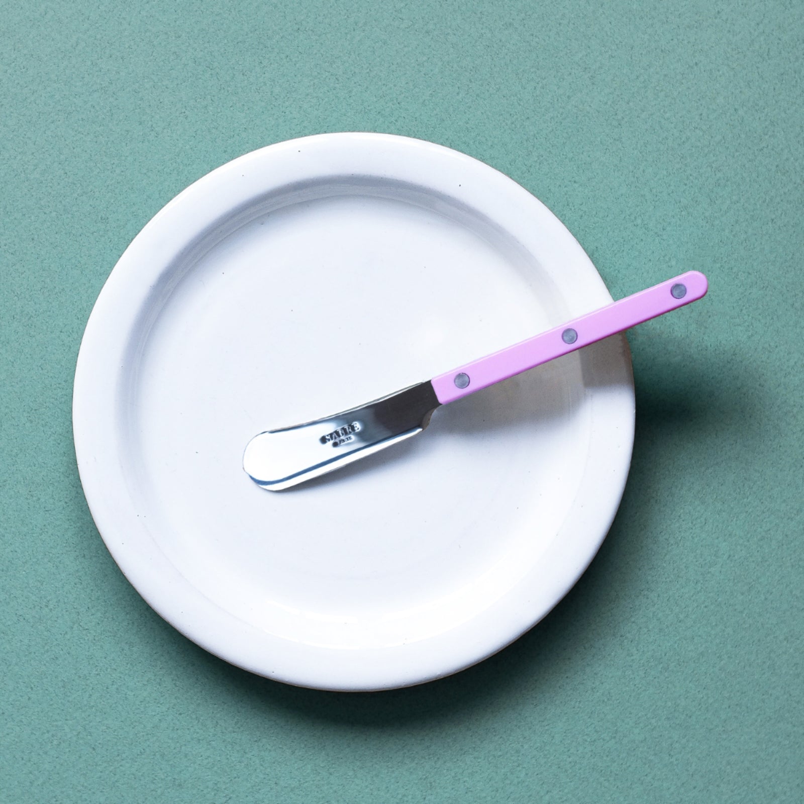 Bistrot Solid, Pink - Butter spreader