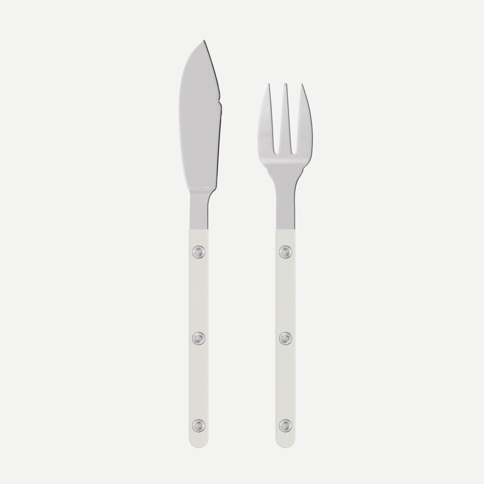 Bistrot Solid, White - Fish set
