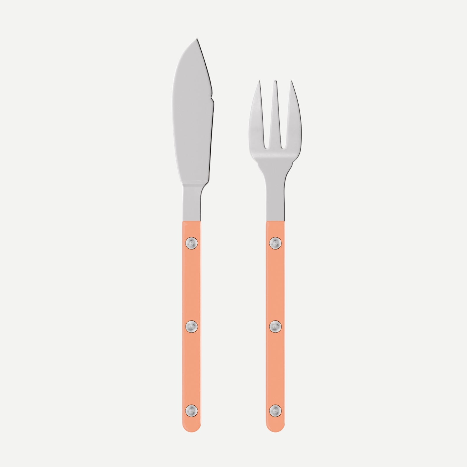 Bistrot Solid, Nude Pink - Fish set