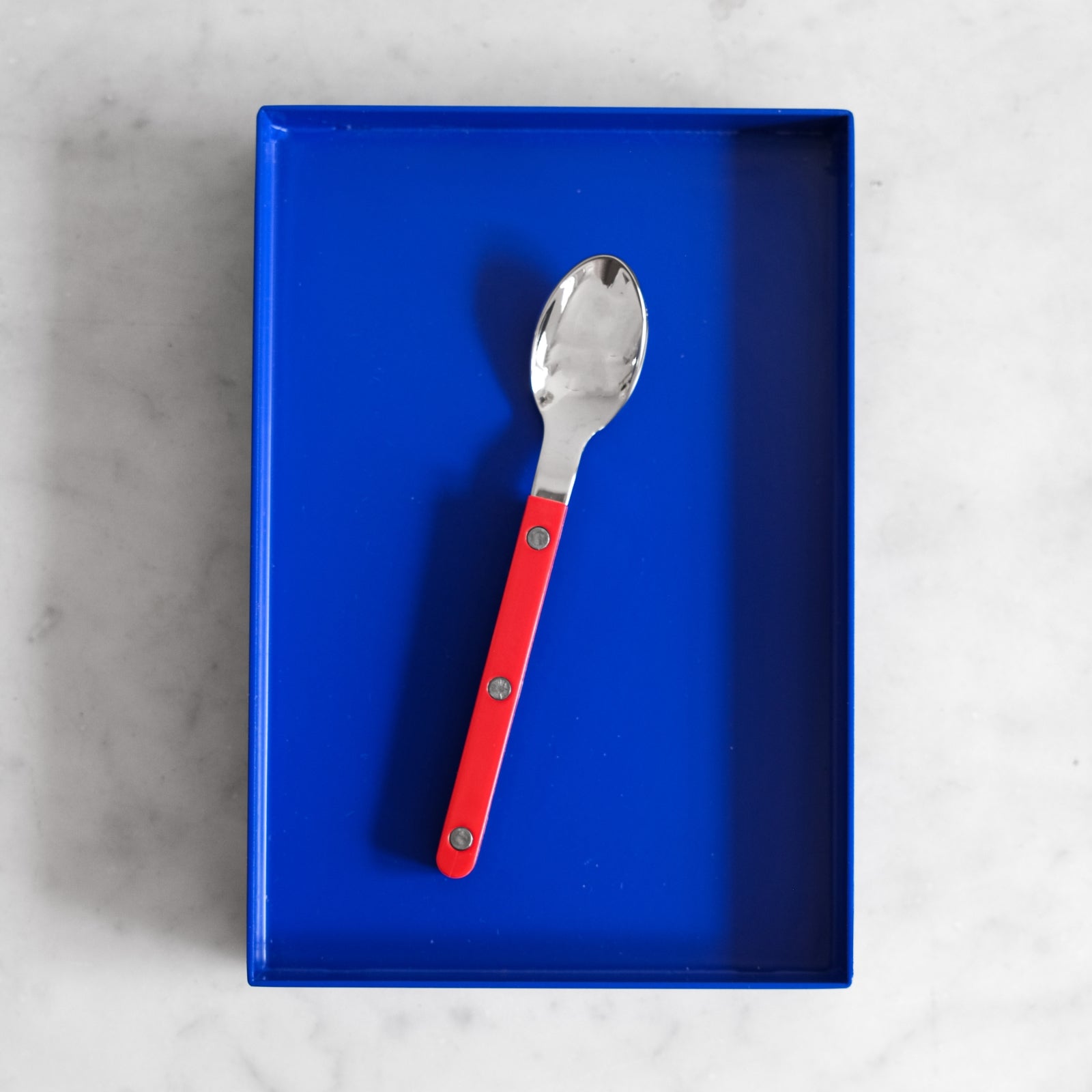 Bistrot Solid, Red - Espresso spoon