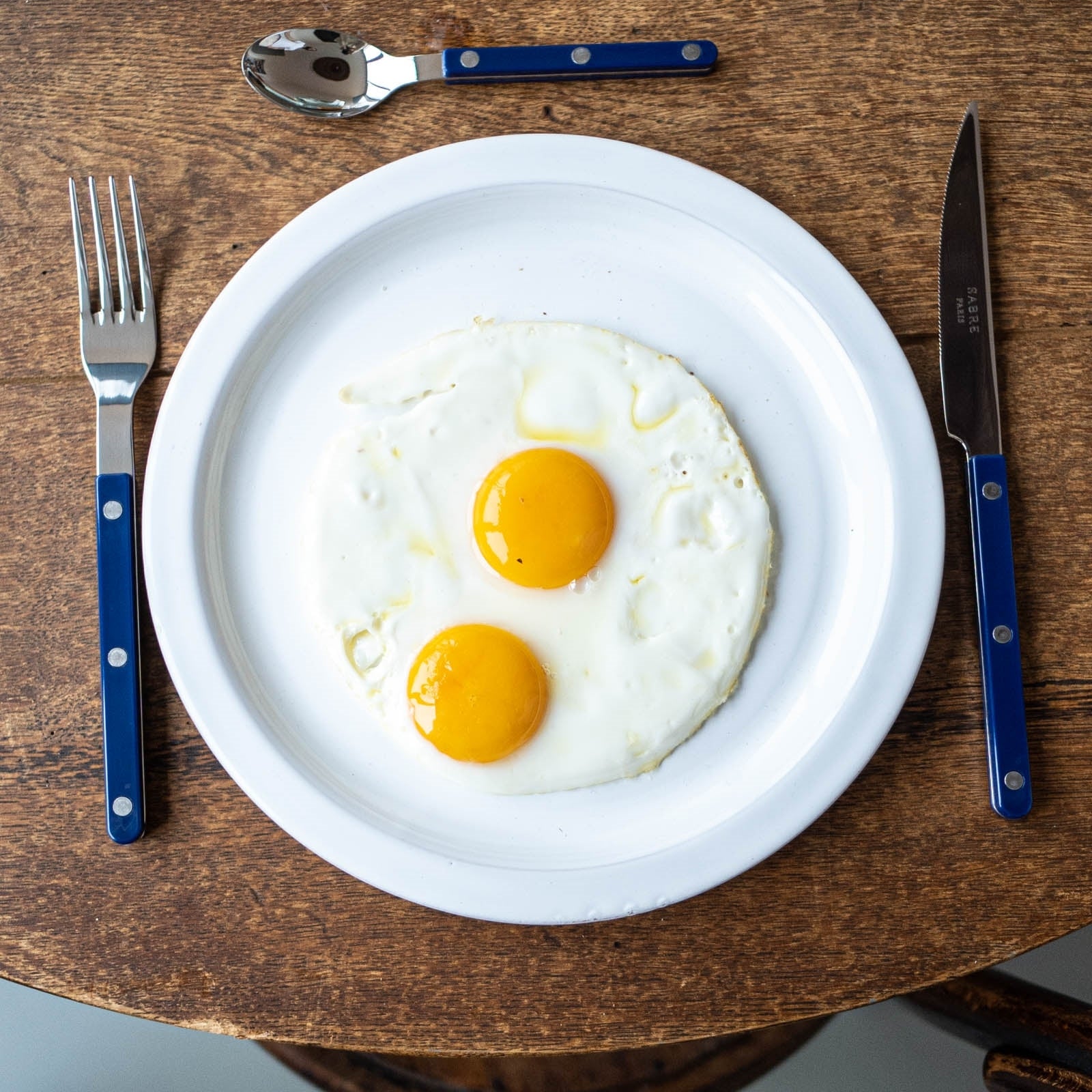 Bistrot Solid, Navy blue - 20 pieces cutlery set