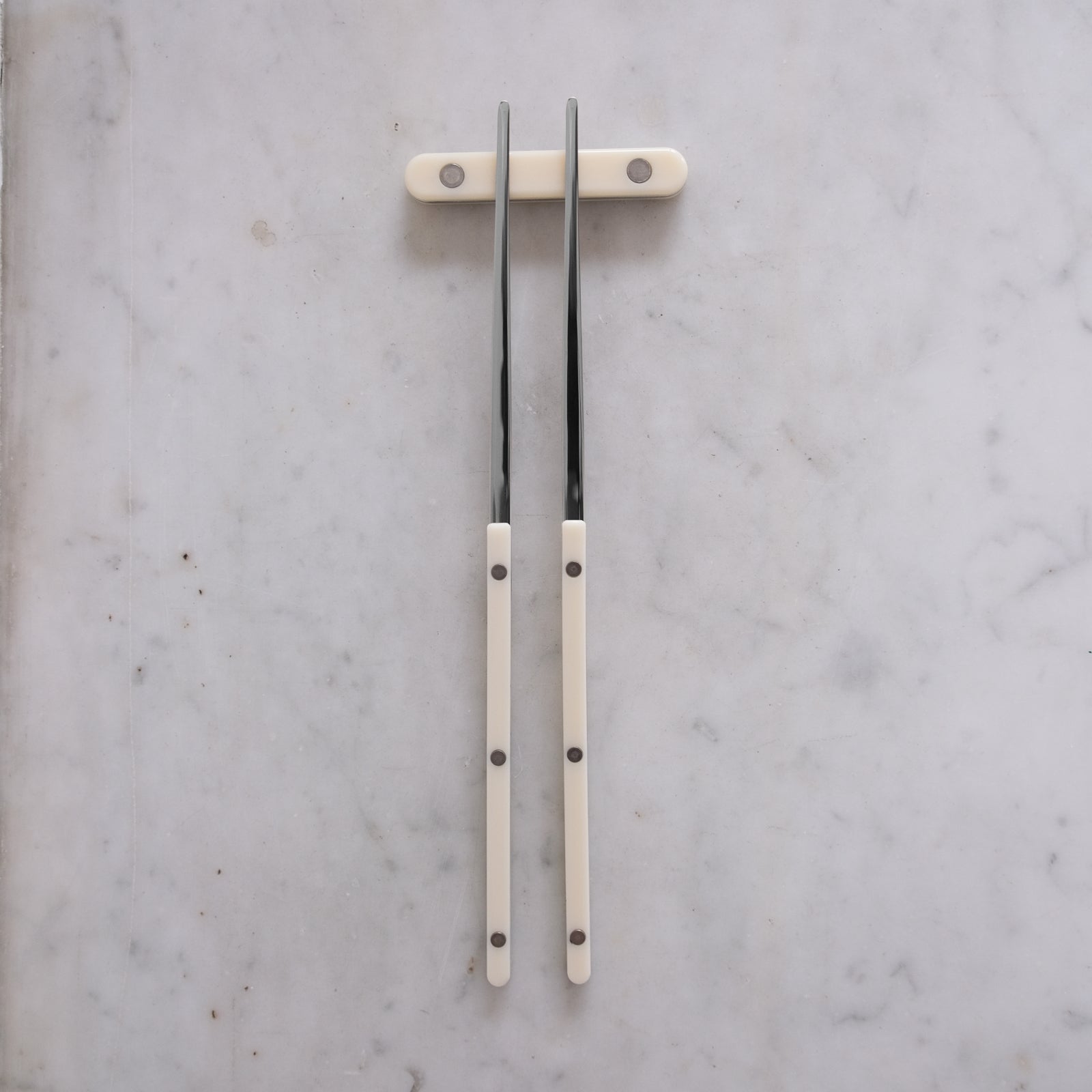 Bistrot Solid, Ivory - Chopsticks set