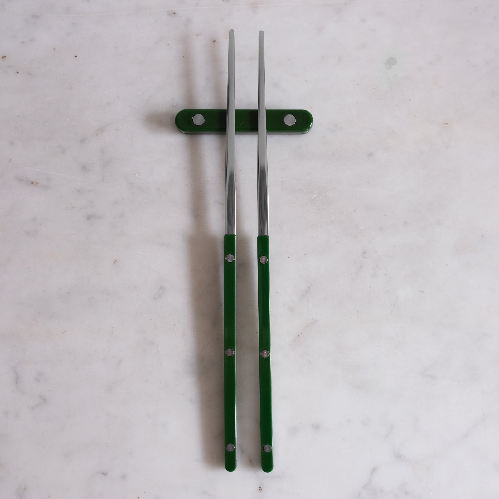 Bistrot Solid, Green - Chopsticks set