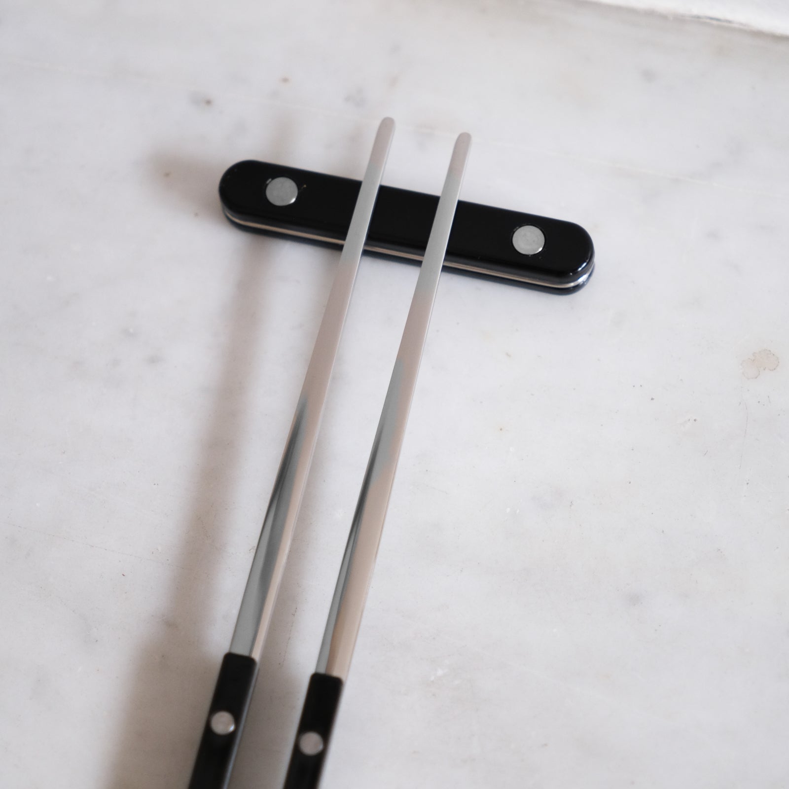 Bistrot Solid, Black - Chopsticks set