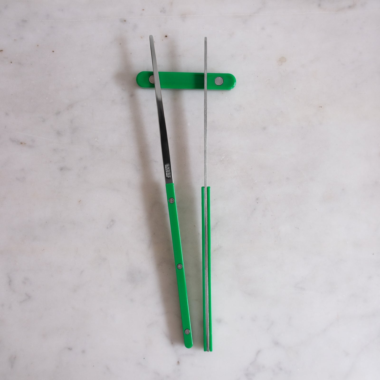 Bistrot Solid, Garden green - Chopsticks set