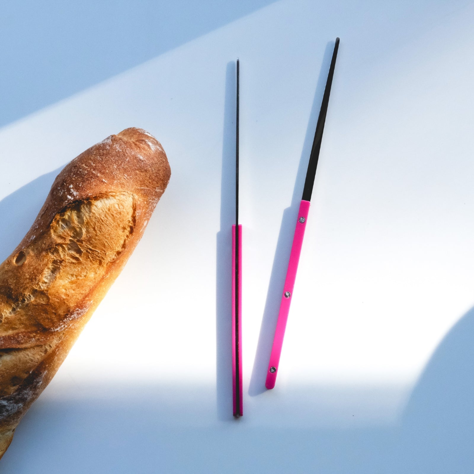 Baguettes Bistrot Solid, Framboise - Paire