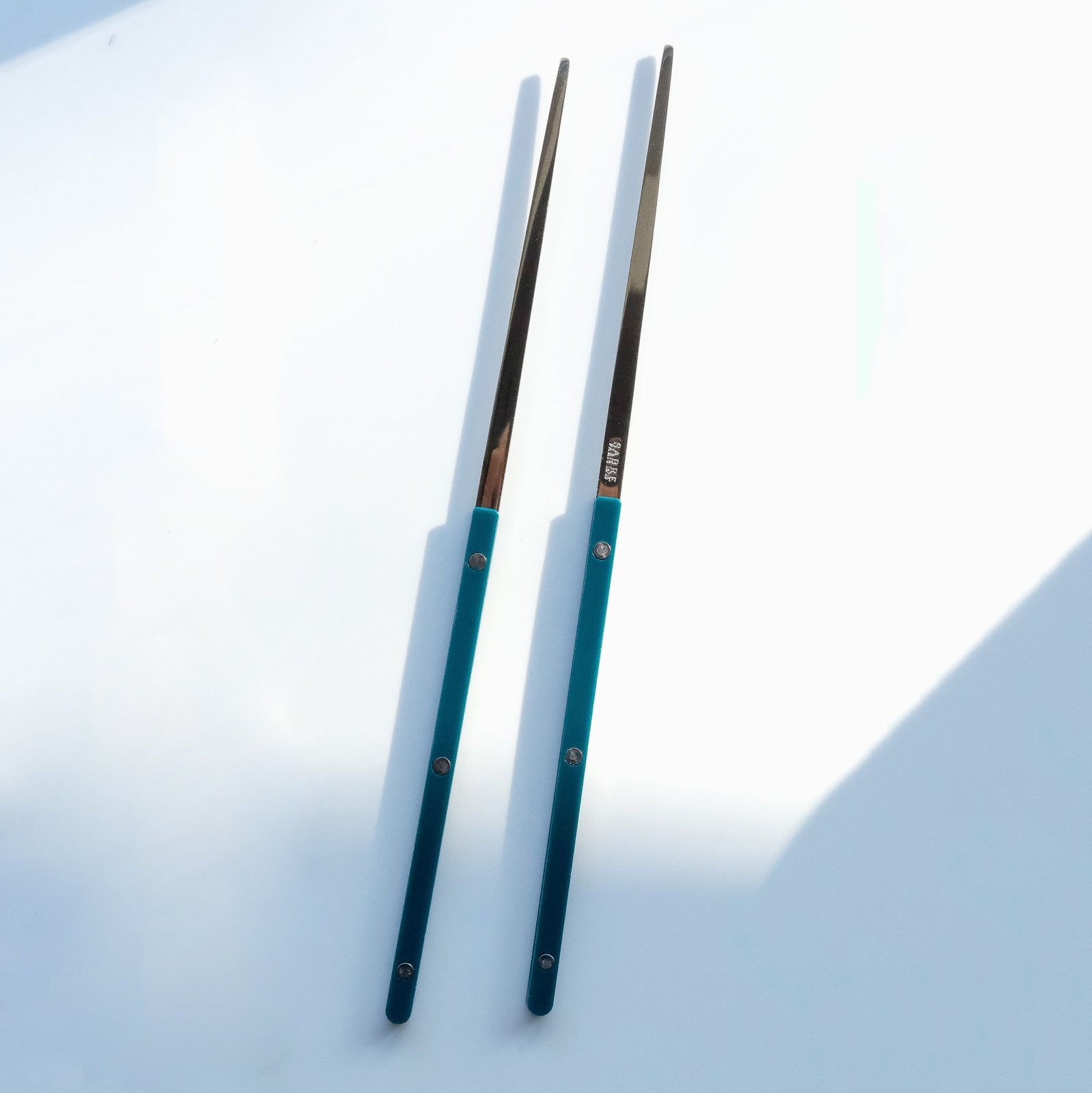 Bistrot Solid, Aquamarine - Pair of chopsticks