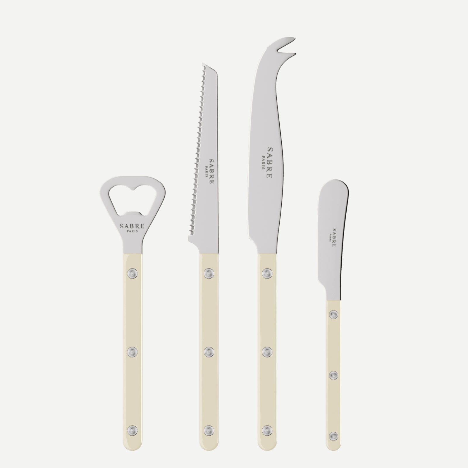 Bistrot Solid, Ivory - Bistrot aperitif set