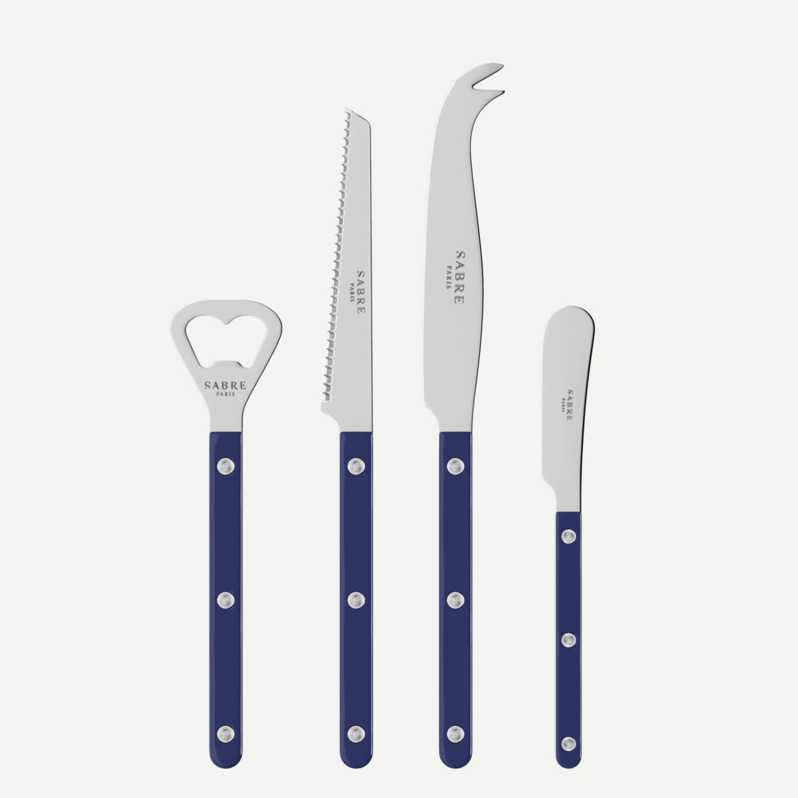 Bistrot Solid, Navy blue - Bistrot aperitif set