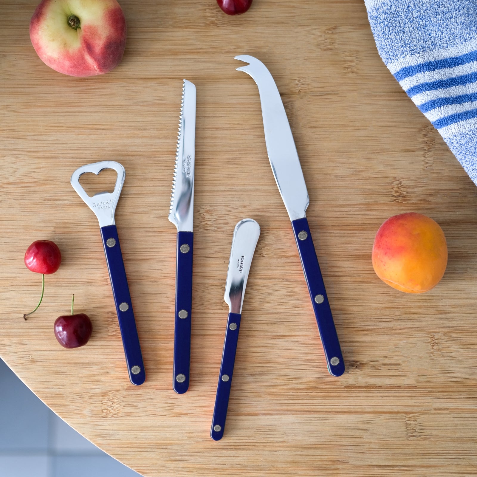 Bistrot Solid, Navy blue - Bistrot aperitif set