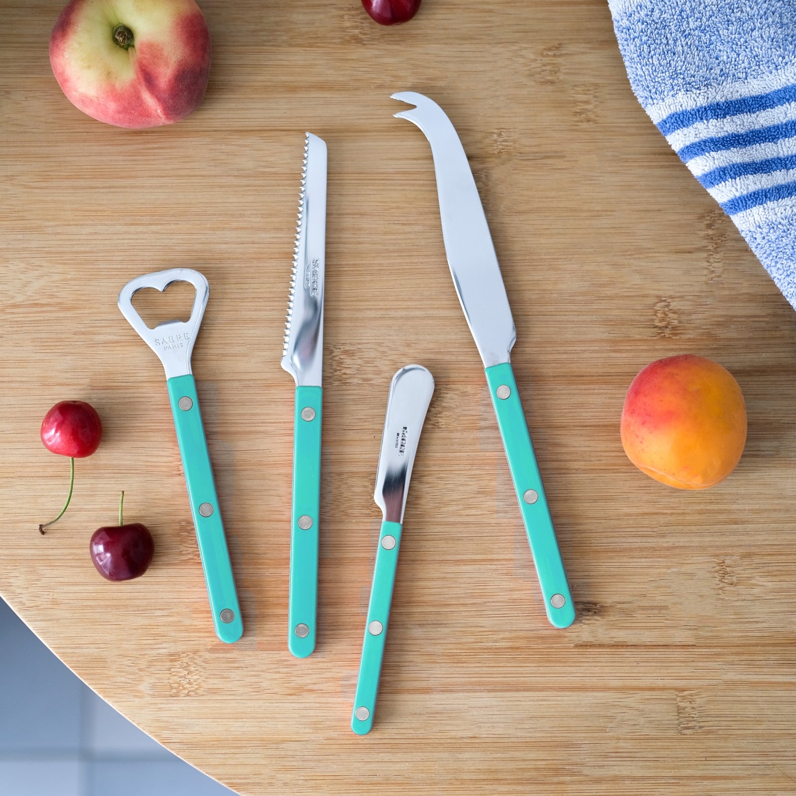 Bistrot Solid, Pastel green - Bistrot aperitif set