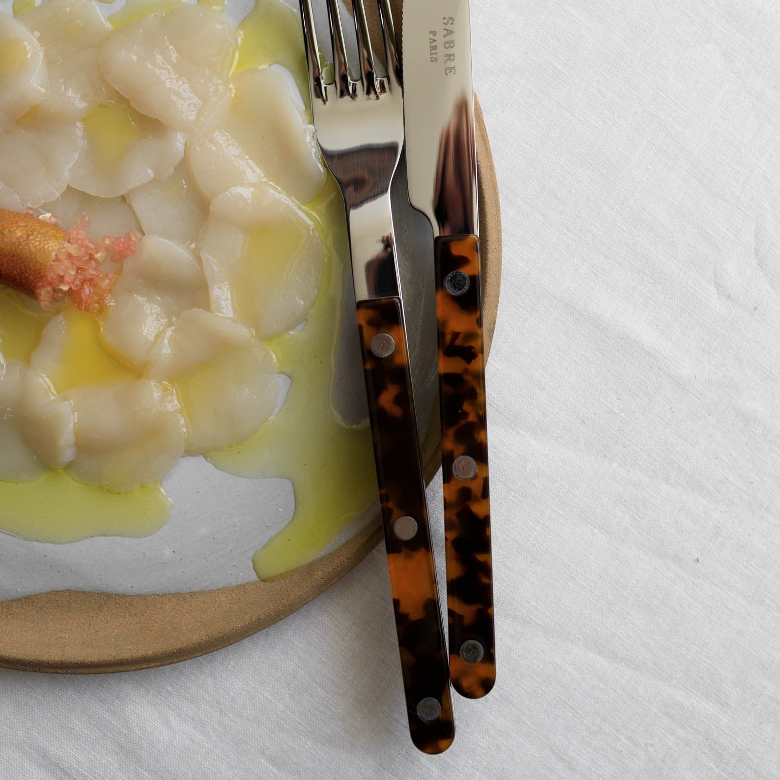 Bistrot Tortue, Faux Tortue - Fourchette à dîner