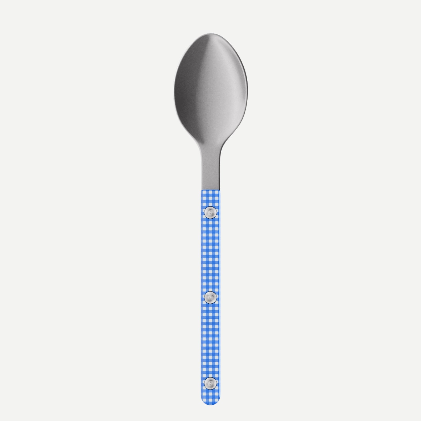 Bistrot Vintage Gingham, Blue - Dessert spoon
