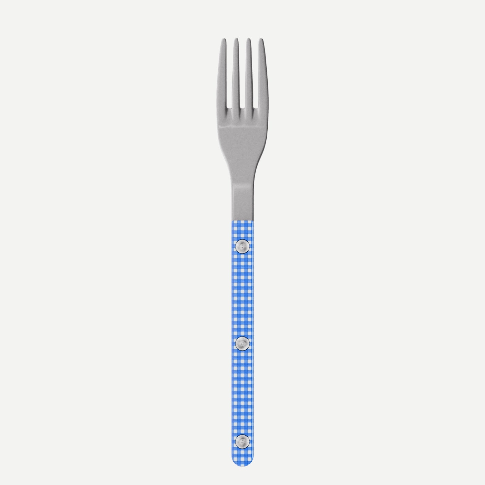 Bistrot Vintage Gingham, Blue - Salad fork