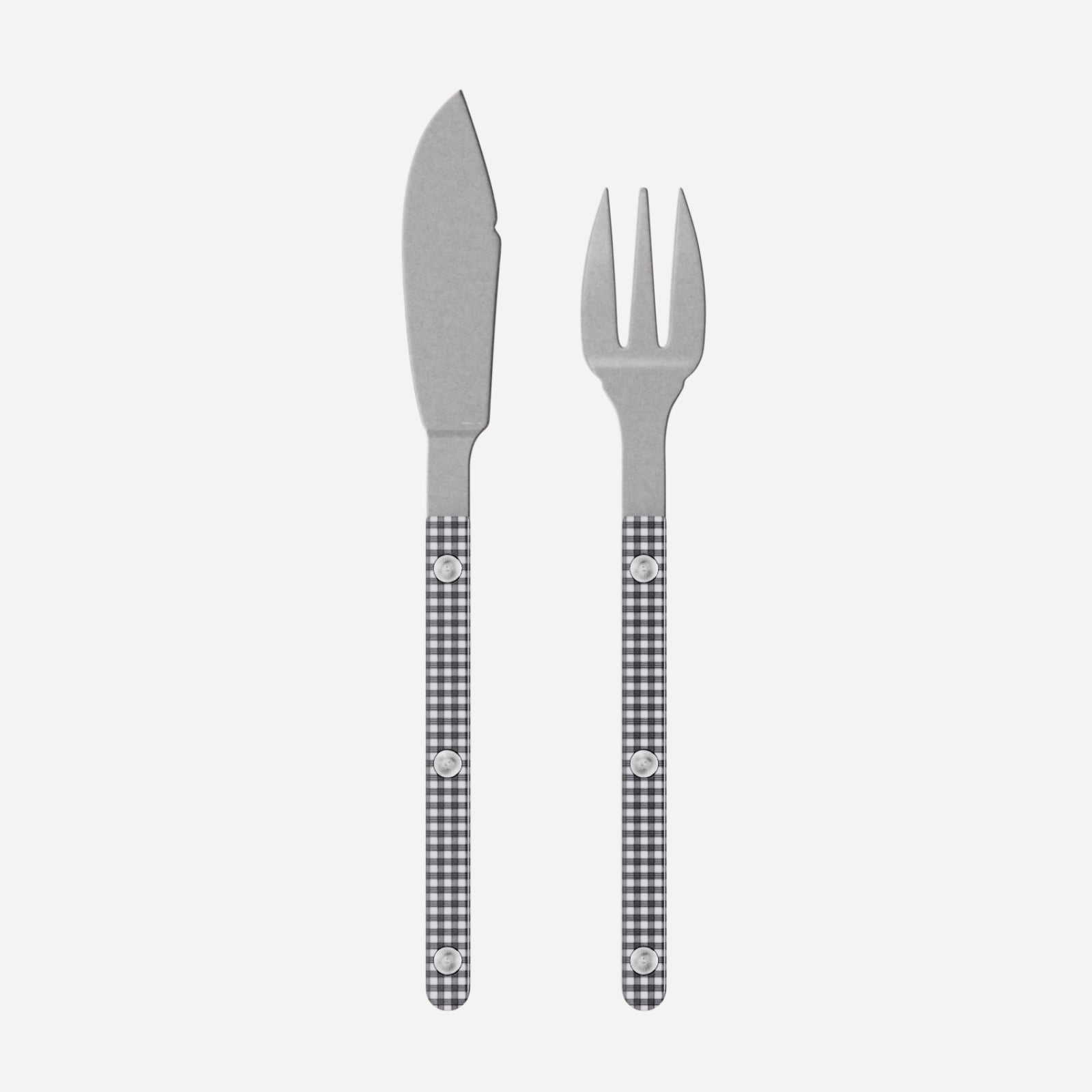 Bistrot Vintage Gingham, Black