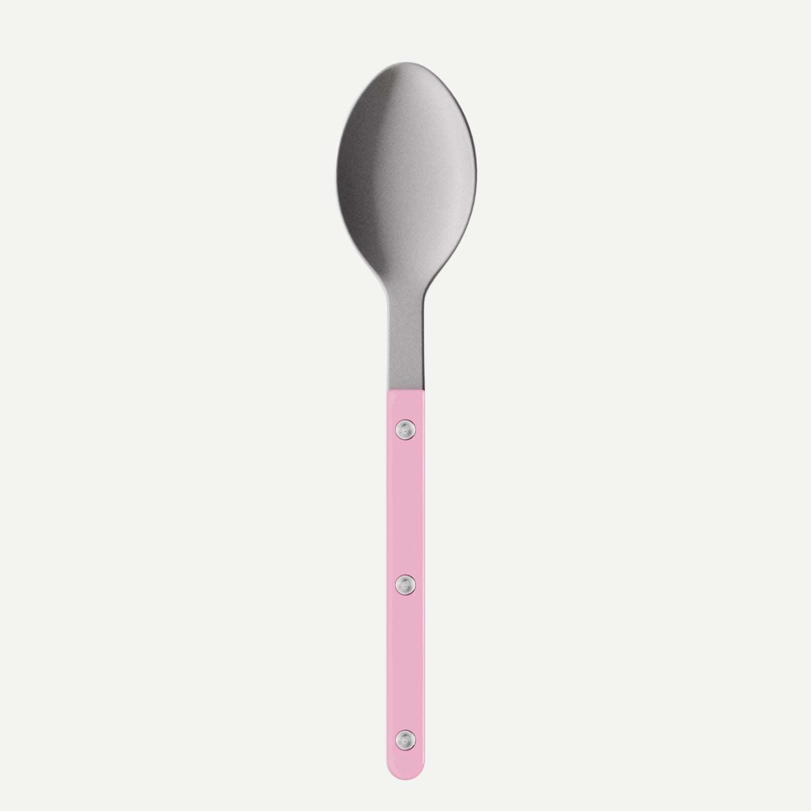 Bistrot Vintage Solid, Pink - Soup spoon