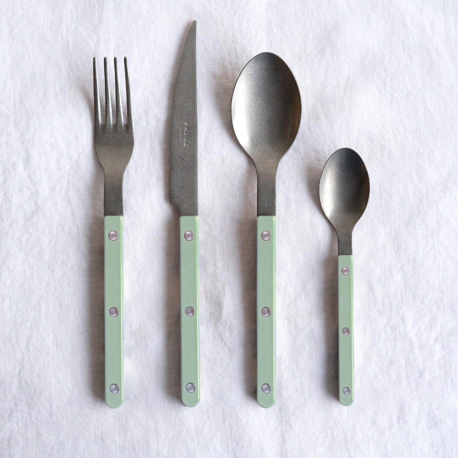 Bistrot Vintage Solid, Asparagus - Soup spoon