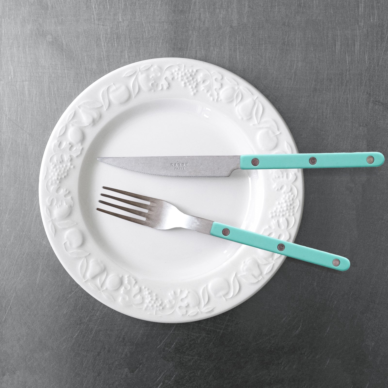Bistrot Vintage Solid, Pastel green - Dinner fork