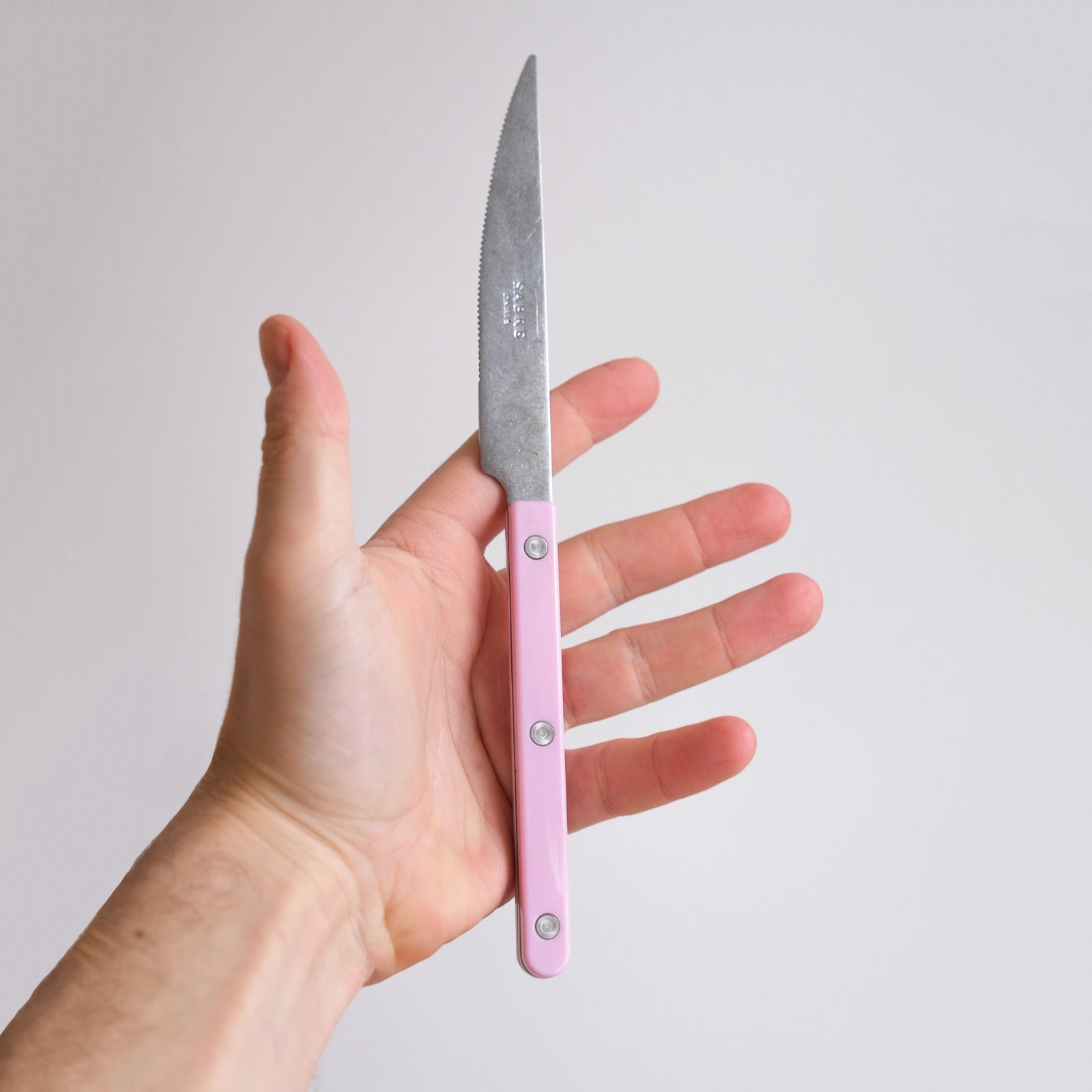 Bistrot Vintage Solid, Pink - Dinner knife