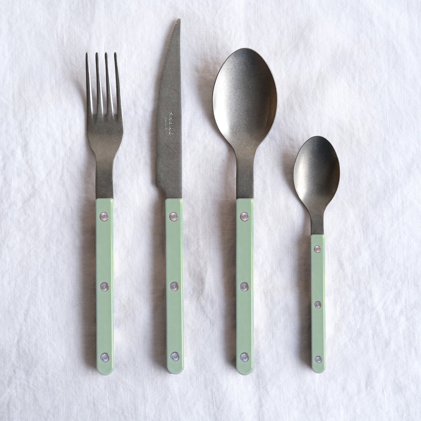 Bistrot Vintage Solid, Asparagus - Dinner knife