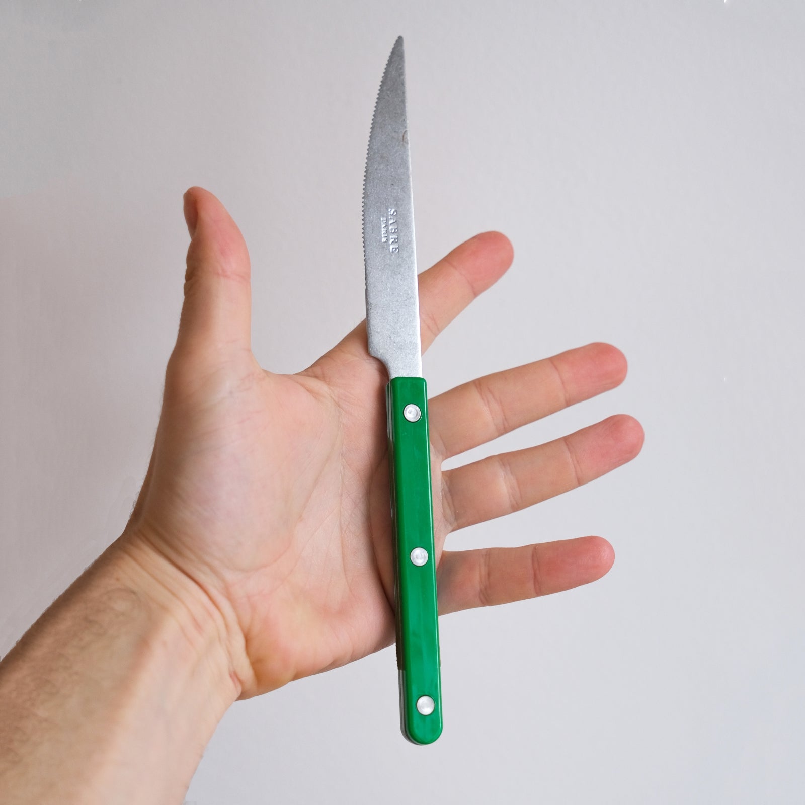 Bistrot Vintage Solid, Garden green - Dinner knife