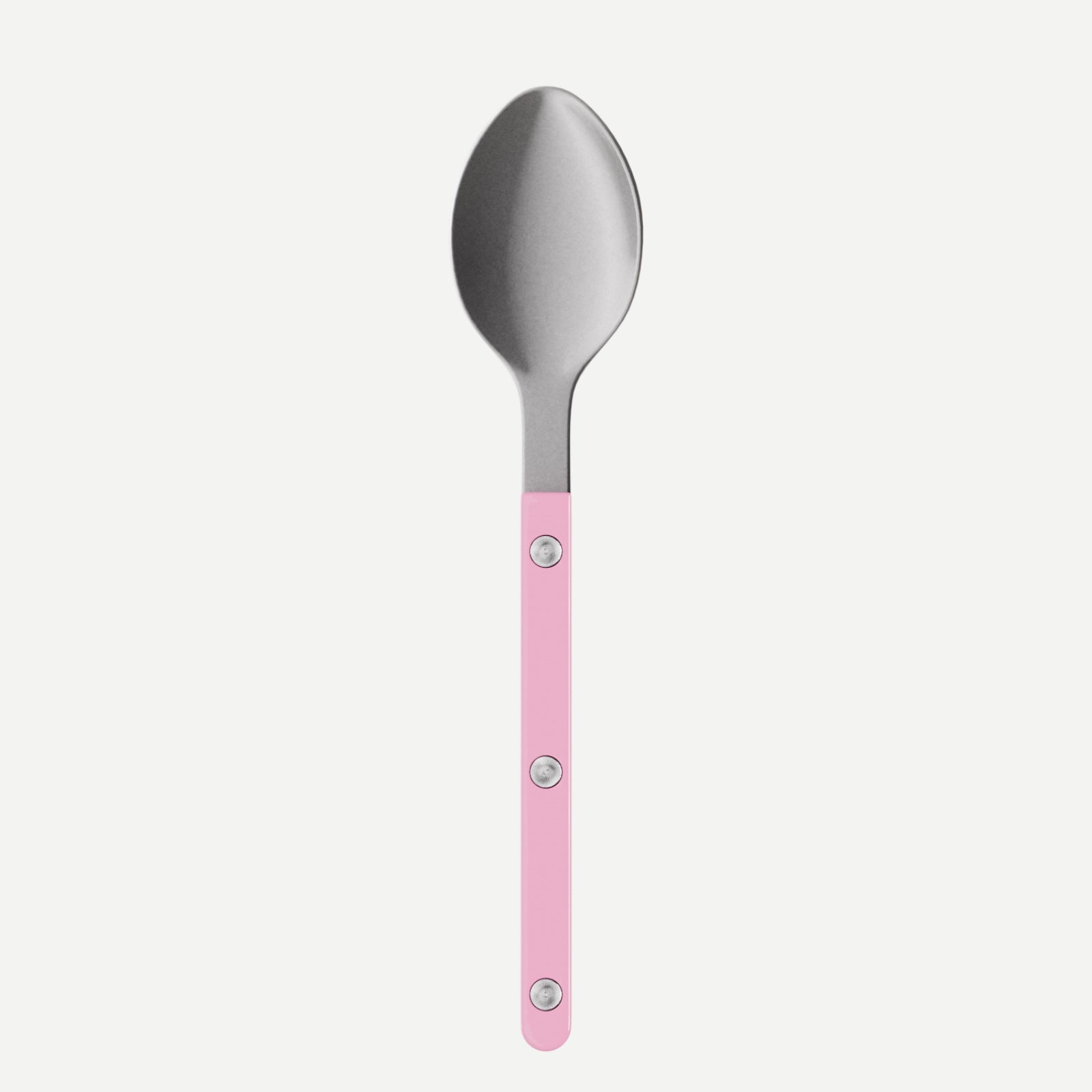 Bistrot Vintage Solid, Pink - Dessert spoon