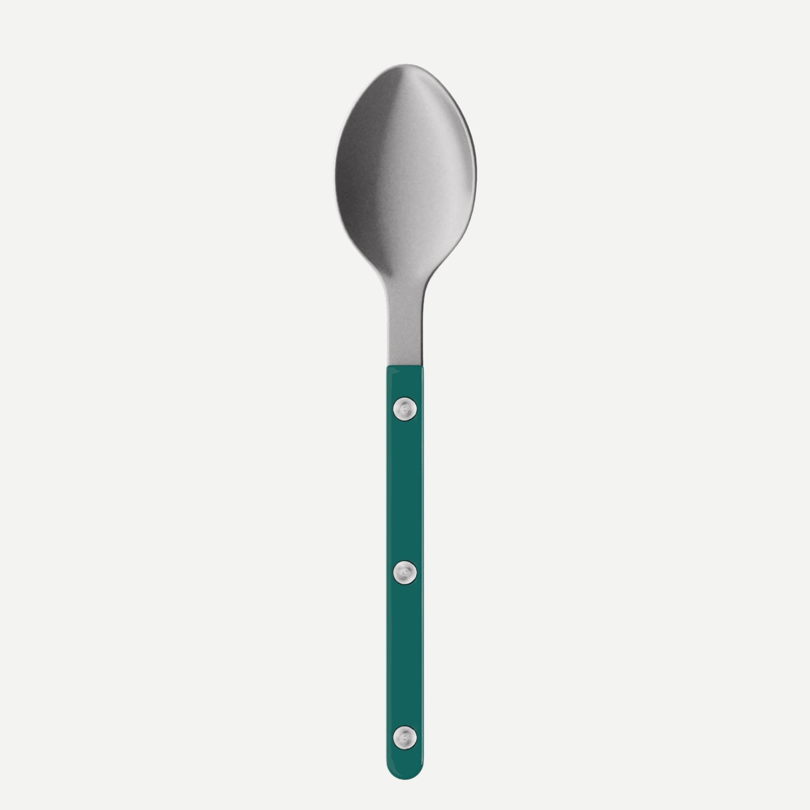 Bistrot Vintage Solid, Aquamarine - Dessert spoon
