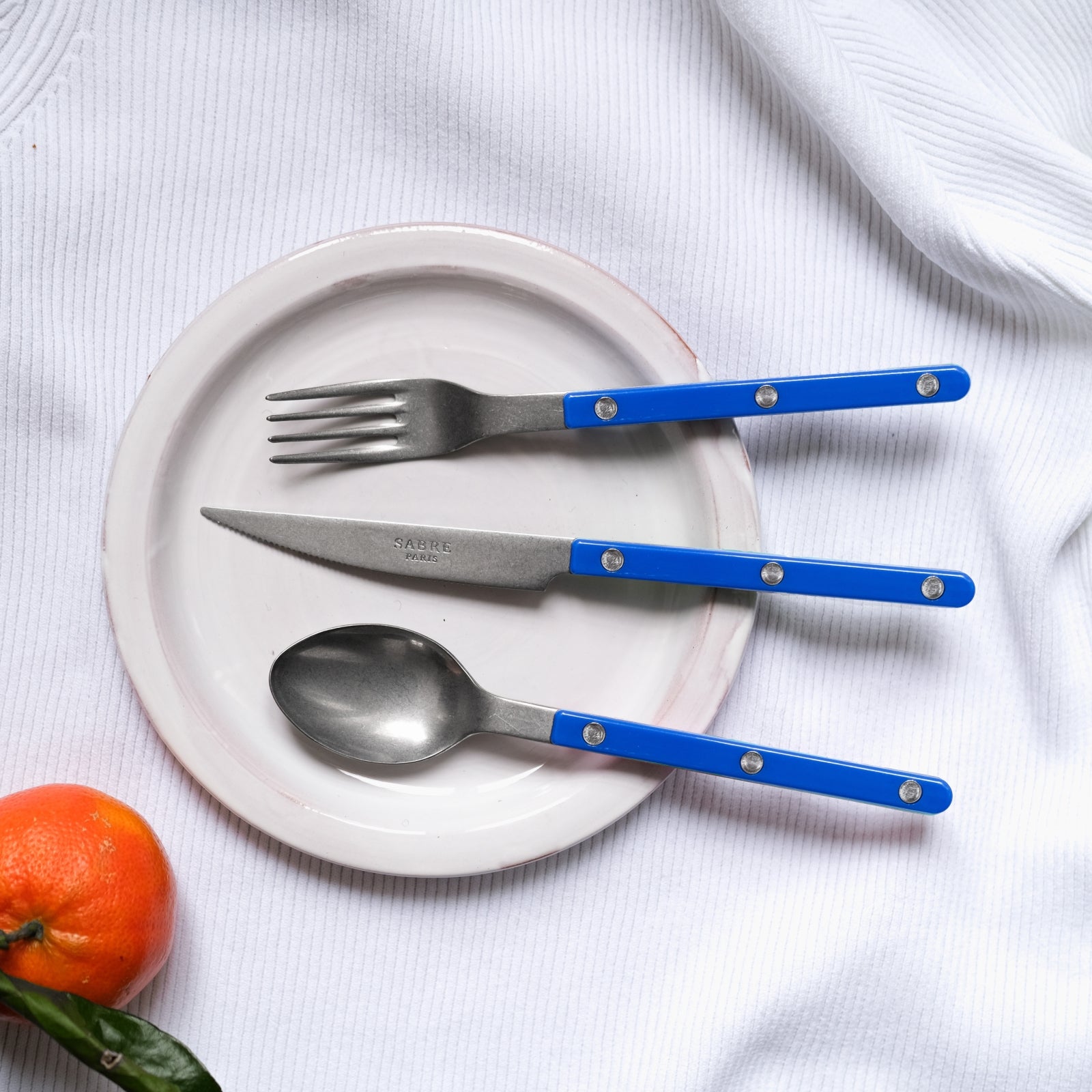 Bistrot Vintage Solid, Lapis blue - Salad fork