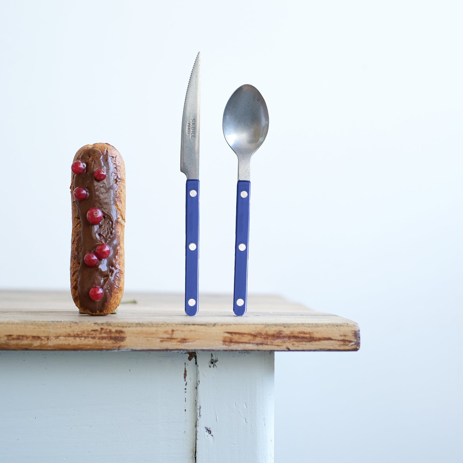 Bistrot Vintage Solid, Navy blue - Dessert knife