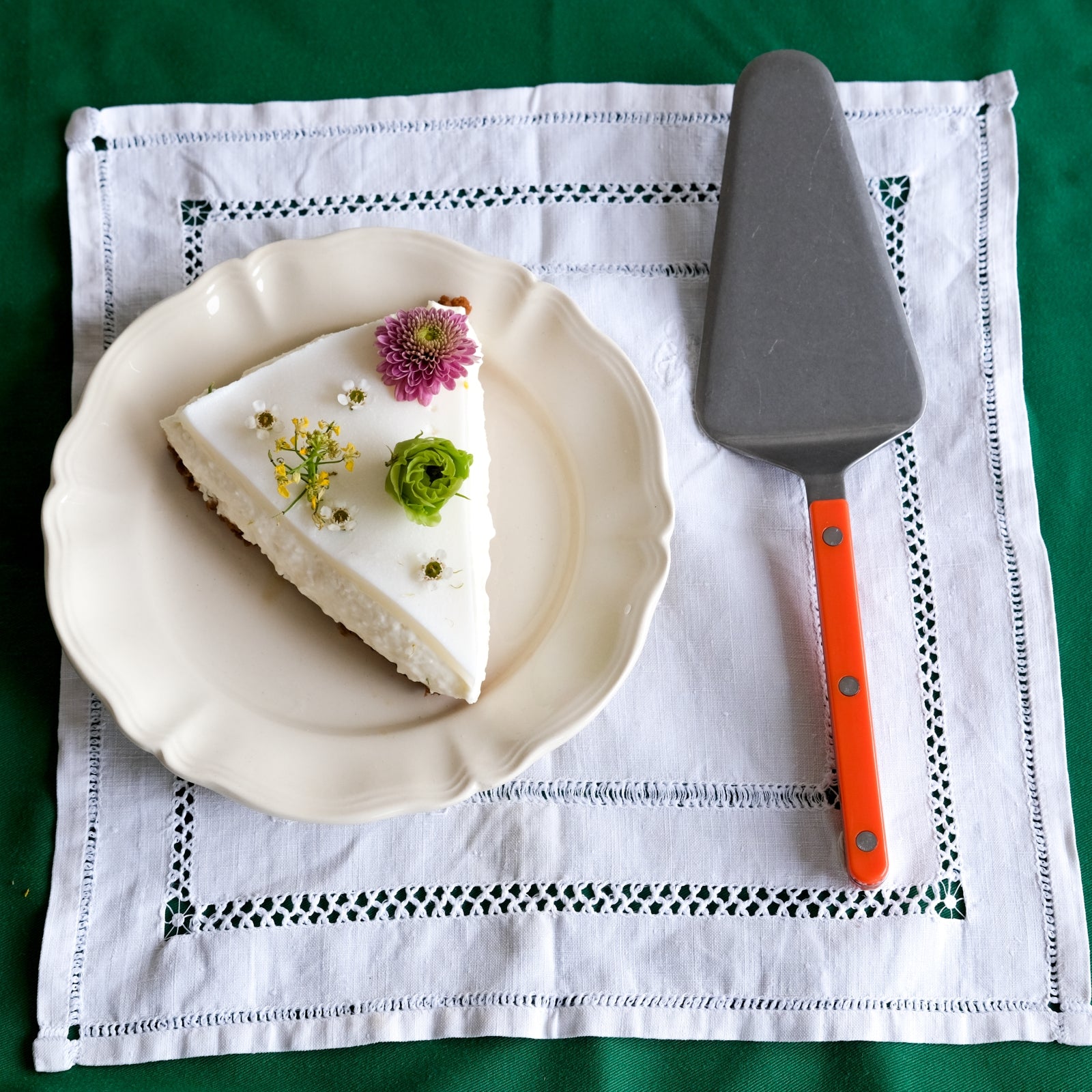 Bistrot Vintage Solid, Orange - Tart server