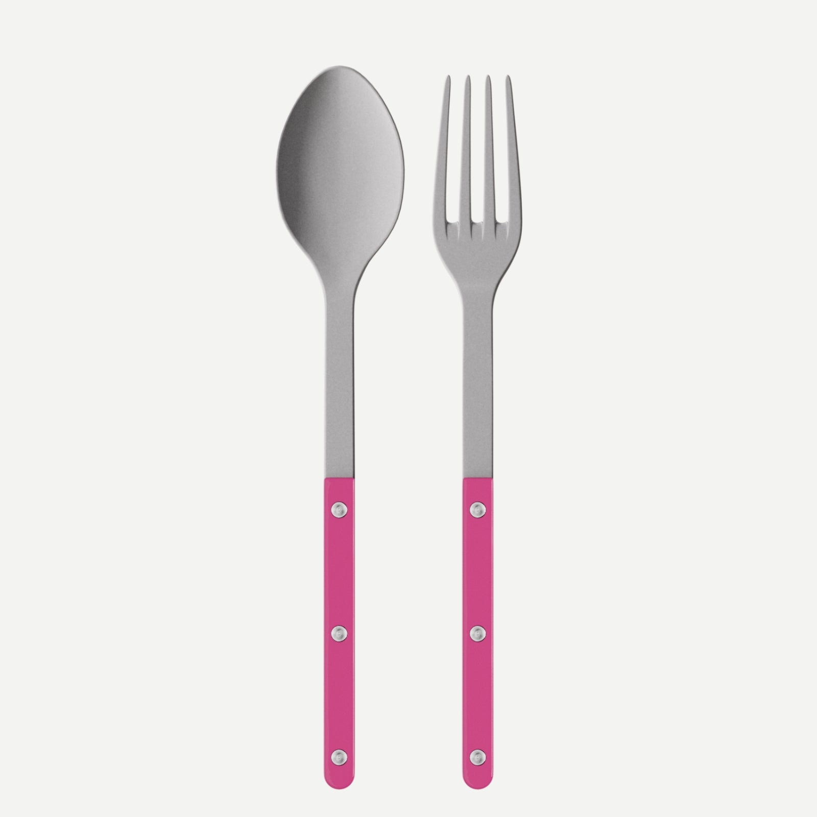 Bistrot Vintage Solid, Raspberry - Serving set