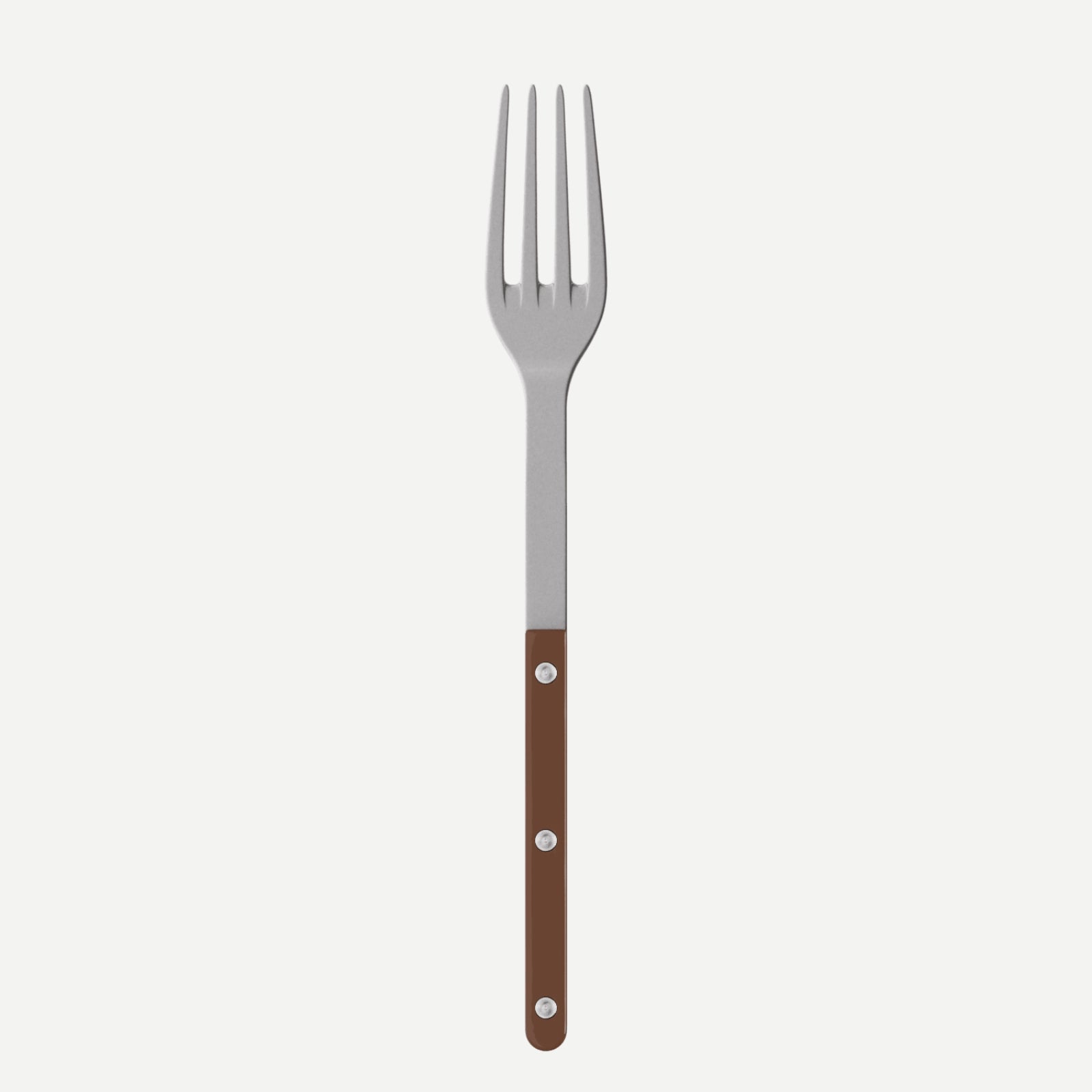 Bistrot Vintage Solid, Chocolate - Serving fork