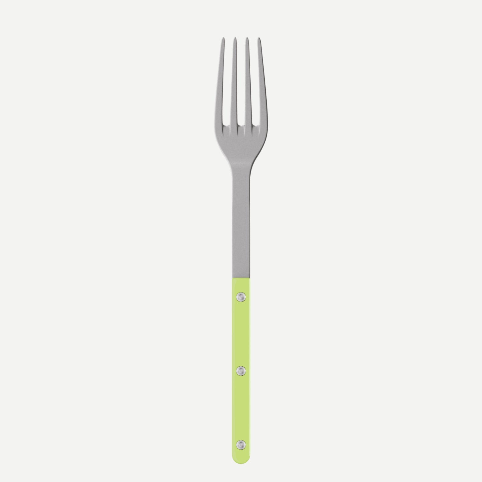 Bistrot Vintage Solid, Lime - Serving fork