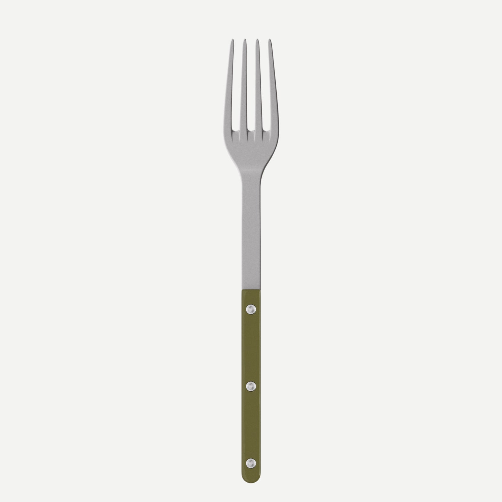 Bistrot Vintage Solid, Green fern - Serving fork
