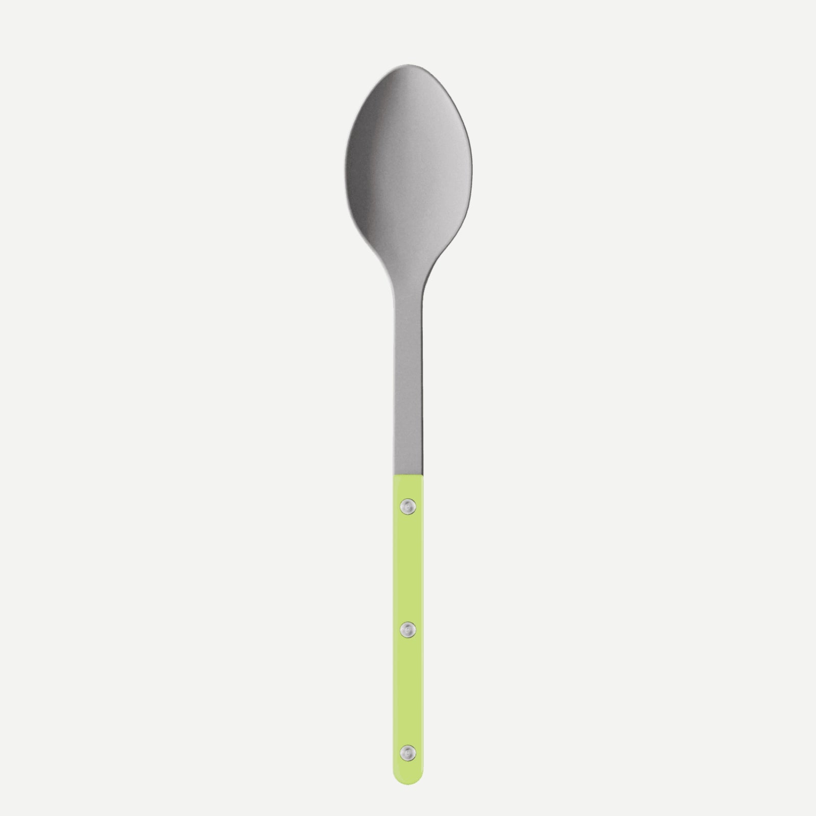 Bistrot Vintage Solid, Lime - Serving spoon