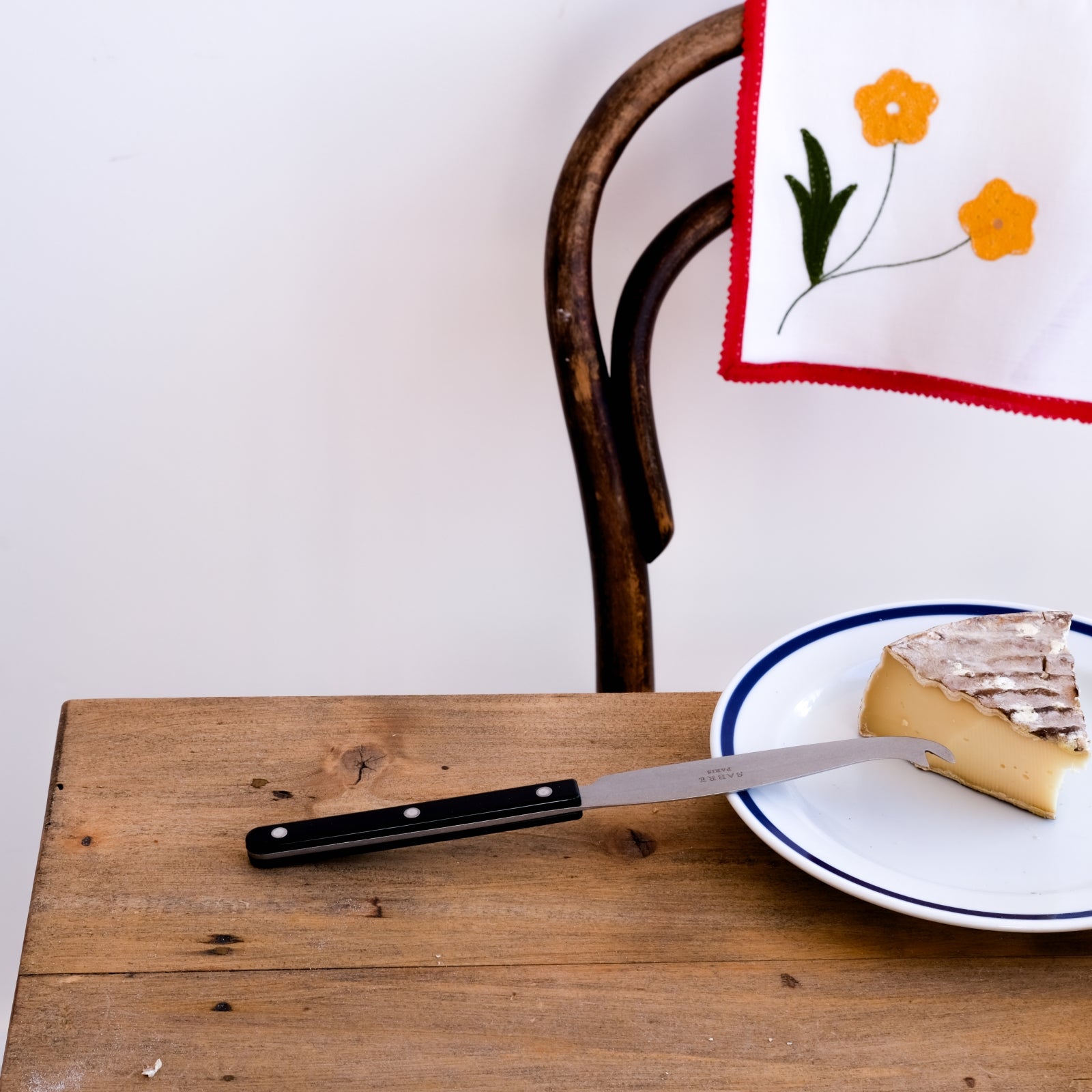 Bistrot Vintage Solid, Black - Cheese knife large