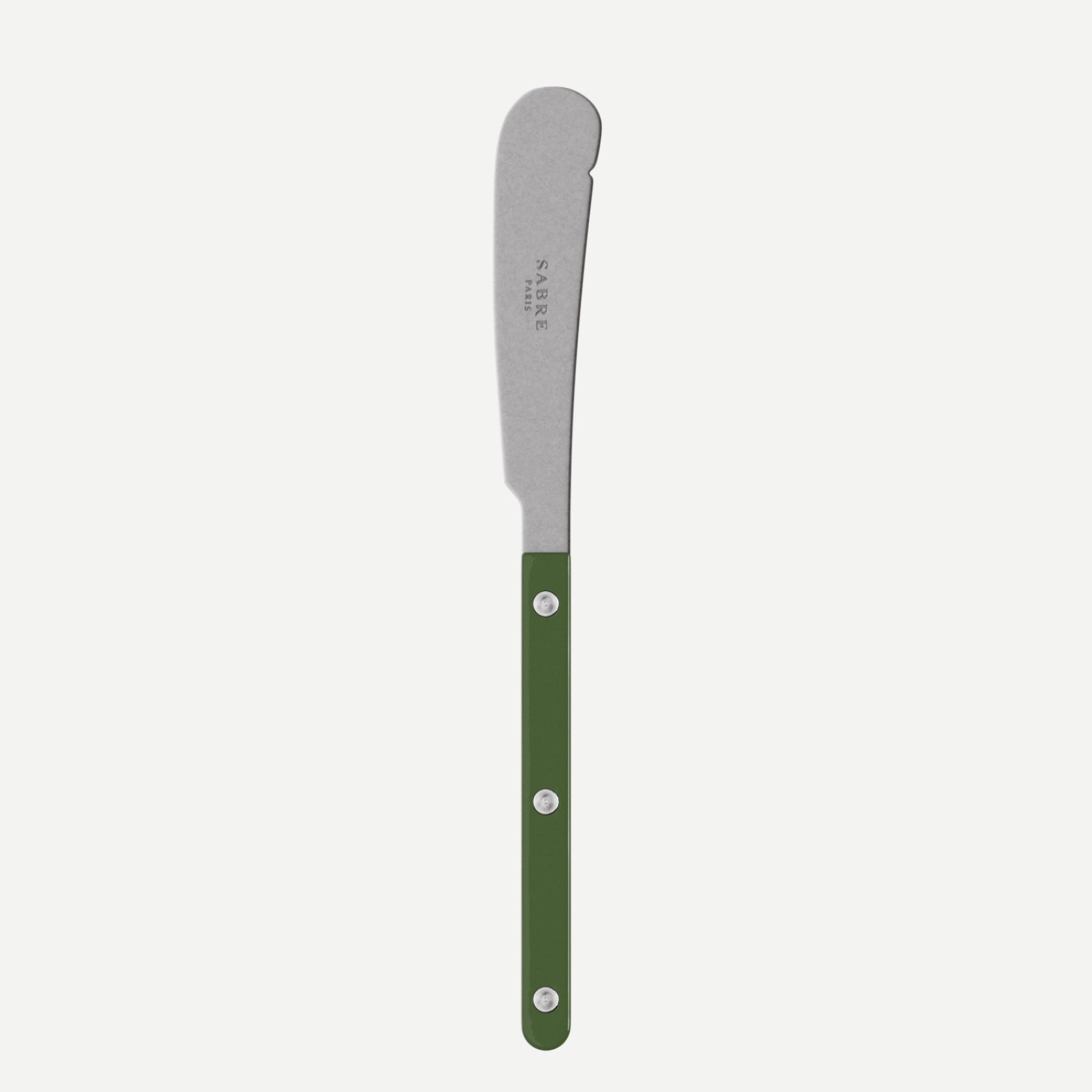Bistrot Vintage Solid, Green - Butter knife