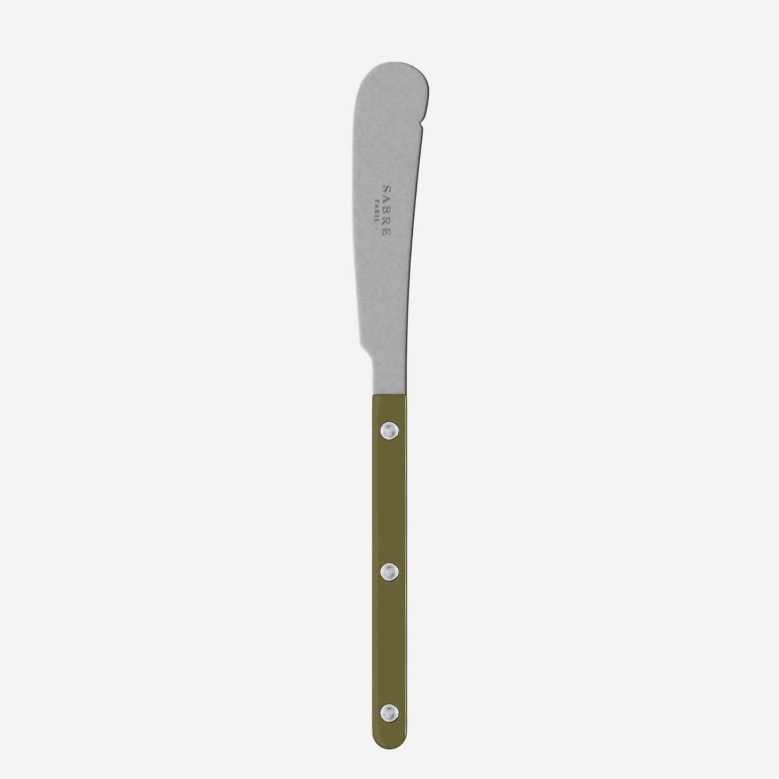 Bistrot Vintage Solid, Green fern - Butter knife