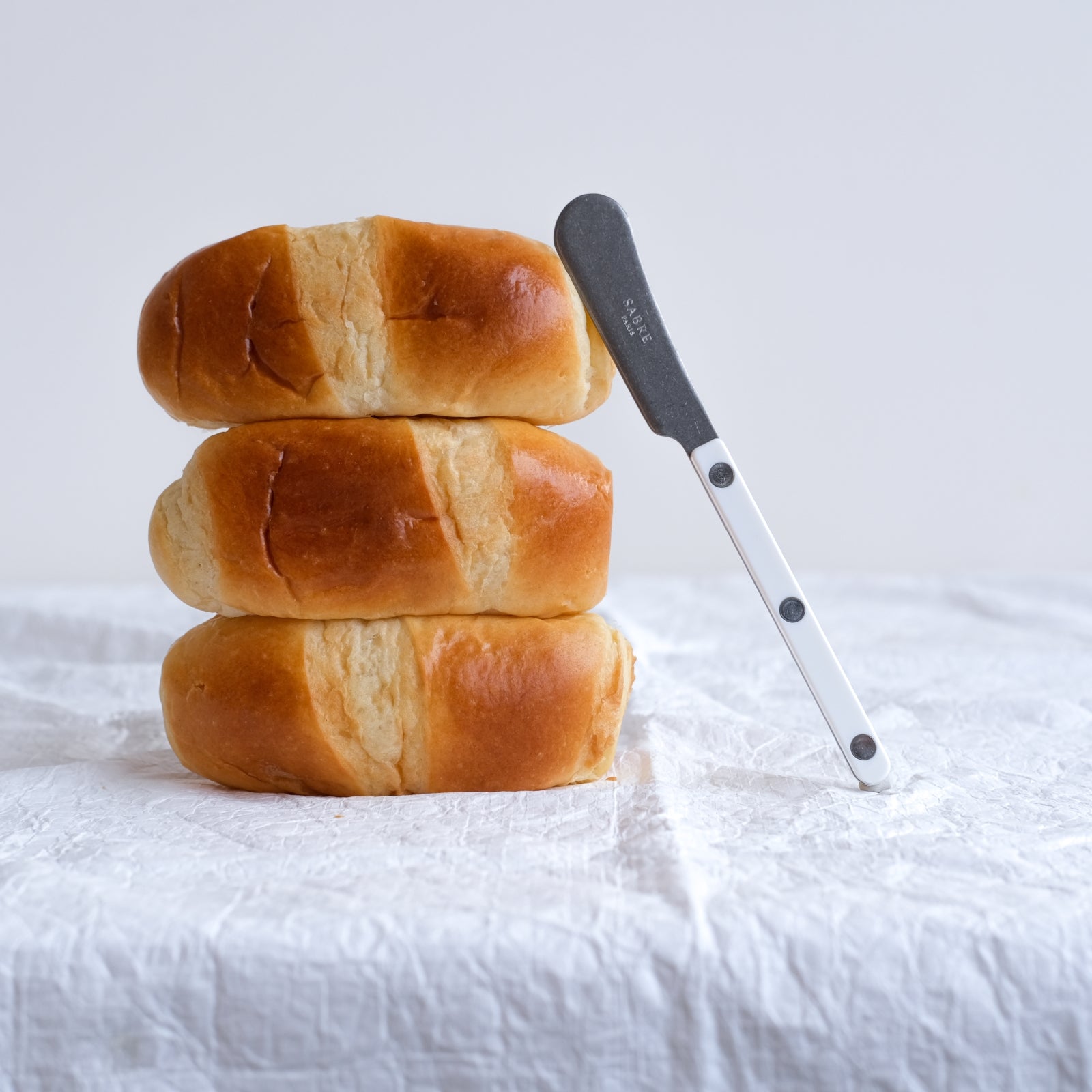 Bistrot Vintage Solid, White - Butter spreader